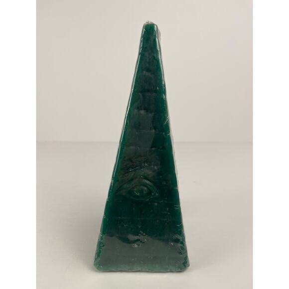Money Drawing Pyramid Eye Candle - Picture 1 of 4